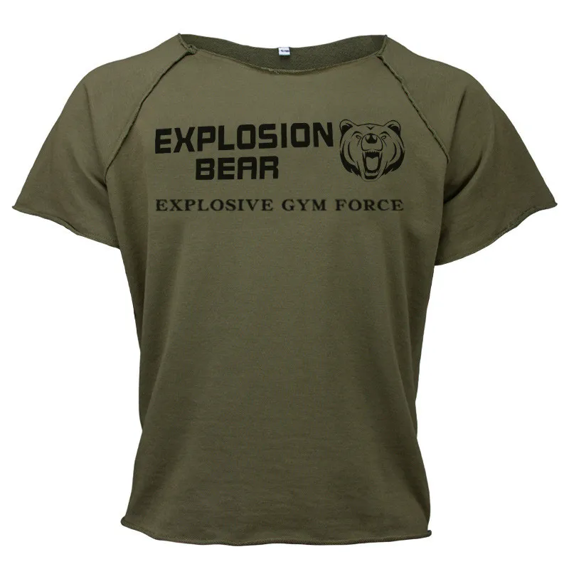 Muscleguys Summer Men T-shirt O-neck Cotton Tops Clothes Gyms Workout Fitness Tshirts Male Bodybuilding Short Sleeve Toptees
Muscleguys Summer Men T-shirt O-neck Cotton Tops Clothes Gyms Workout Fitness Tshirts Male Bodybuilding Short Sleeve Toptees