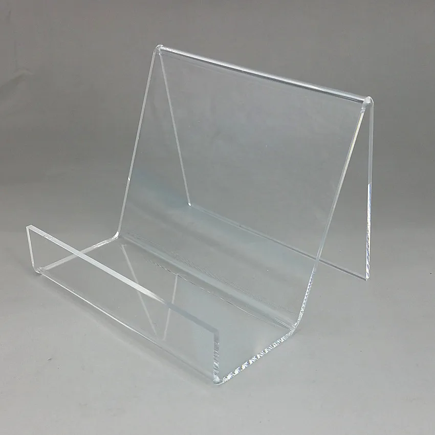 Acrylic T3mm W12cm Purse Wallet Bag Iphone Book Display Racks Holders Stands One Tier Guesset 50mm 200pcs High Quality
Acrylic T3mm W12cm Purse Wallet Bag Iphone Book Display Racks Holders Stands One Tier Guesset 50mm 200pcs High Quality