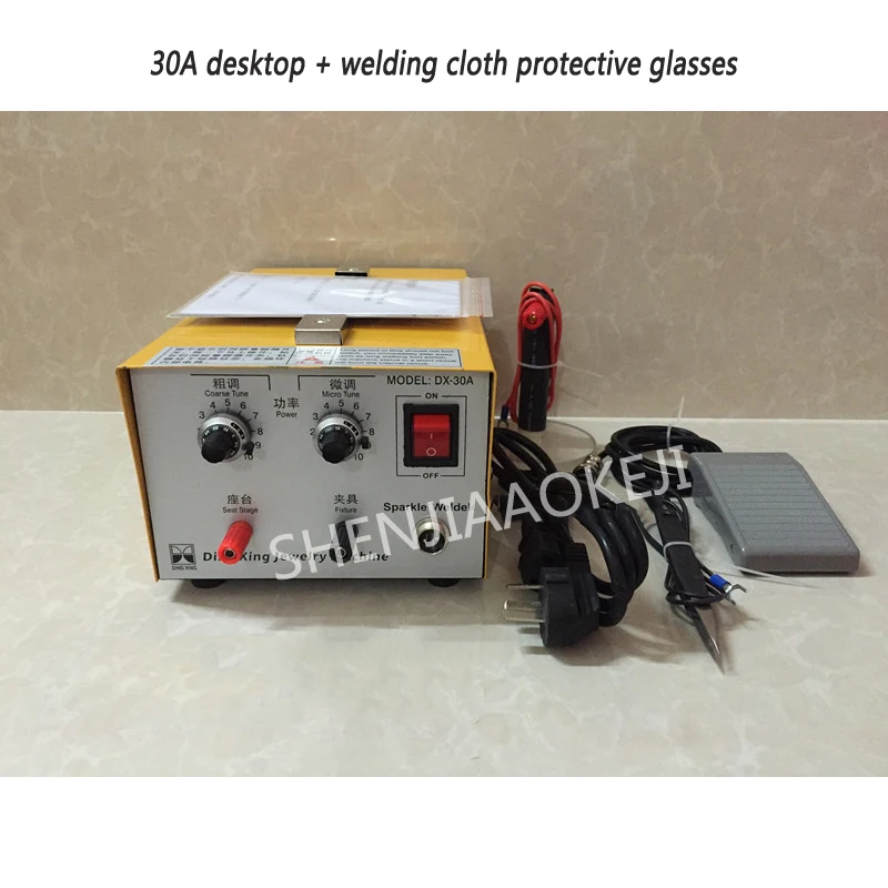 Лазерный сварочный аппарат DX-30A/50A/808, аппарат для сварки ювелирных изделий, паяльник, импульсный ручная точечная сварка высокой мощности 220 В...
Лазерный сварочный аппарат DX-30A/50A/808, аппарат для сварки ювелирных изделий, паяльник, импульсный ручная точечная сварка высокой мощности 220 В...