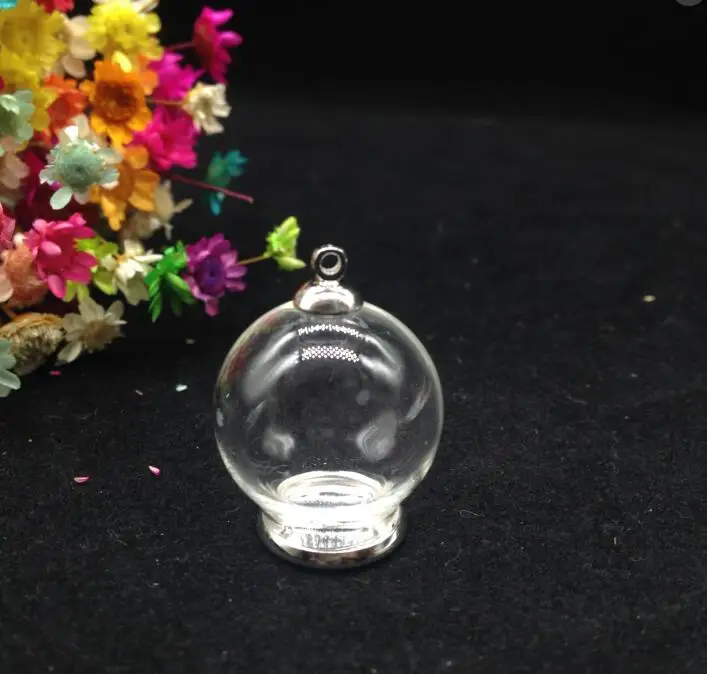 100sets/lot glass wishing bottle globe tray set glass vial pendant glass dome cover glass necklace diy pendants jewelry charms
100sets/lot glass wishing bottle globe tray set glass vial pendant glass dome cover glass necklace diy pendants jewelry charms