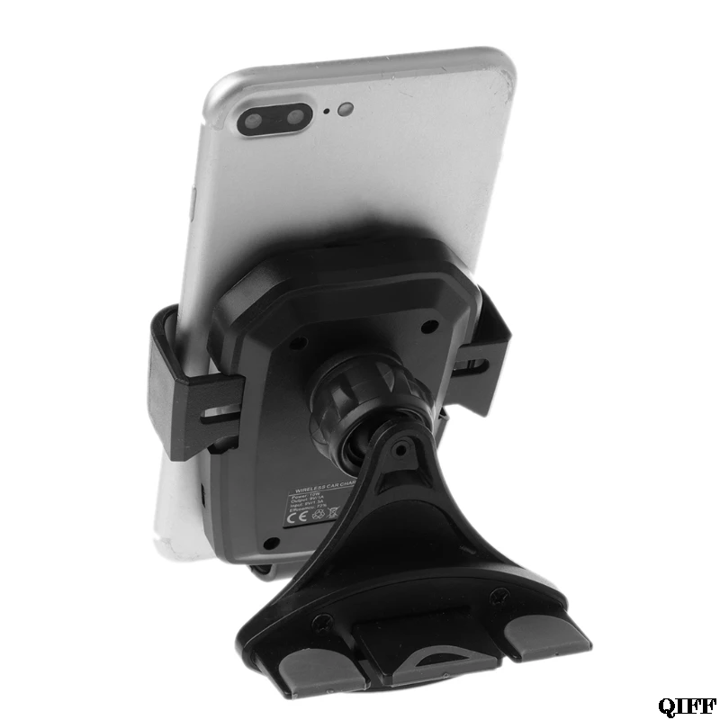 Drop Ship&Wholesale Car Qi Wireless Charger CD Mount 360 degree Rotatable Holder for iPhone X 8 Samsung S8 APR29
Drop Ship&Wholesale Car Qi Wireless Charger CD Mount 360 degree Rotatable Holder for iPhone X 8 Samsung S8 APR29