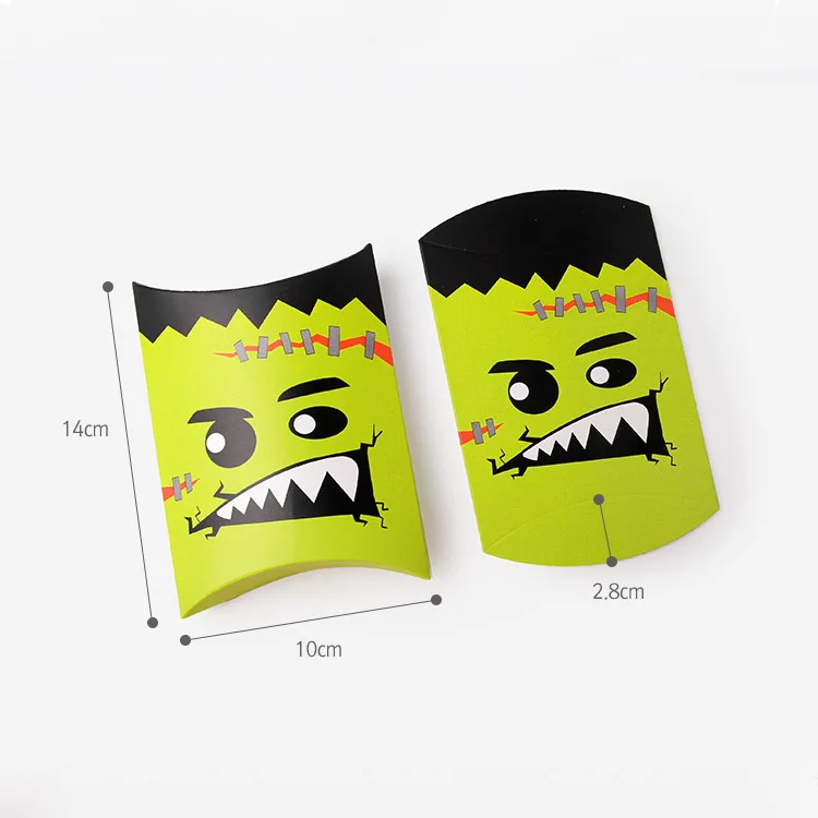 100 Pcs Halloween Box For Party Pillow Shape Vampire Mummy Pumpkin Candy Gift Bag Packaging Kids Creativity Ghost Cookies Box
100 Pcs Halloween Box For Party Pillow Shape Vampire Mummy Pumpkin Candy Gift Bag Packaging Kids Creativity Ghost Cookies Box