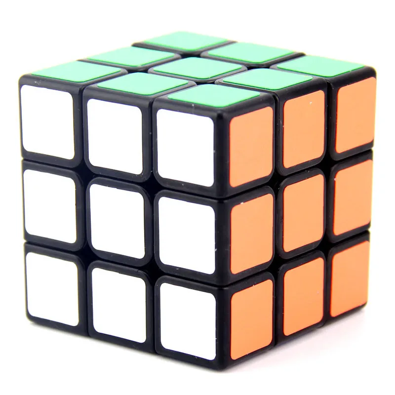 

3x3 Shengshou Legend 3x3x3 56mm High Speed Contest Magic Cube Smooth Twist Puzzle Safe ABS Fancy Cubic Brain Teaser Black/White
