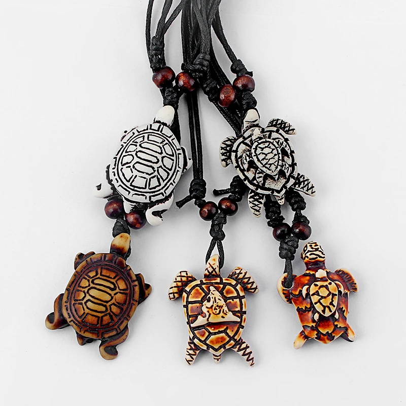 5pcs Mixed Styles Color Brown White Ethnic Tribal Faux Yak Bone Sea Turtle Surfer Pendants Necklace
5pcs Mixed Styles Color Brown White Ethnic Tribal Faux Yak Bone Sea Turtle Surfer Pendants Necklace