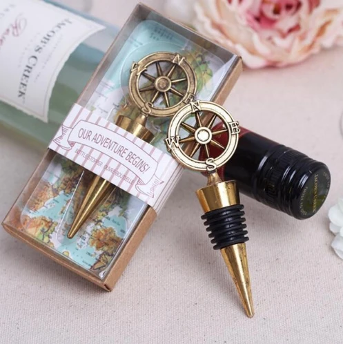Hot Sell 100pcs Nautical Theme Compass Wine Stopper Wedding Favors Bridal Shower Ideas Beach Party Bottle Opener
Hot Sell 100pcs Nautical Theme Compass Wine Stopper Wedding Favors Bridal Shower Ideas Beach Party Bottle Opener