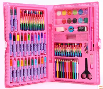 Watercolor pen, painting kit, children's 61 gifts, painting, toys, stationery set, puzzle stationery drawing toys set
Watercolor pen, painting kit, children's 61 gifts, painting, toys, stationery set, puzzle stationery drawing toys set