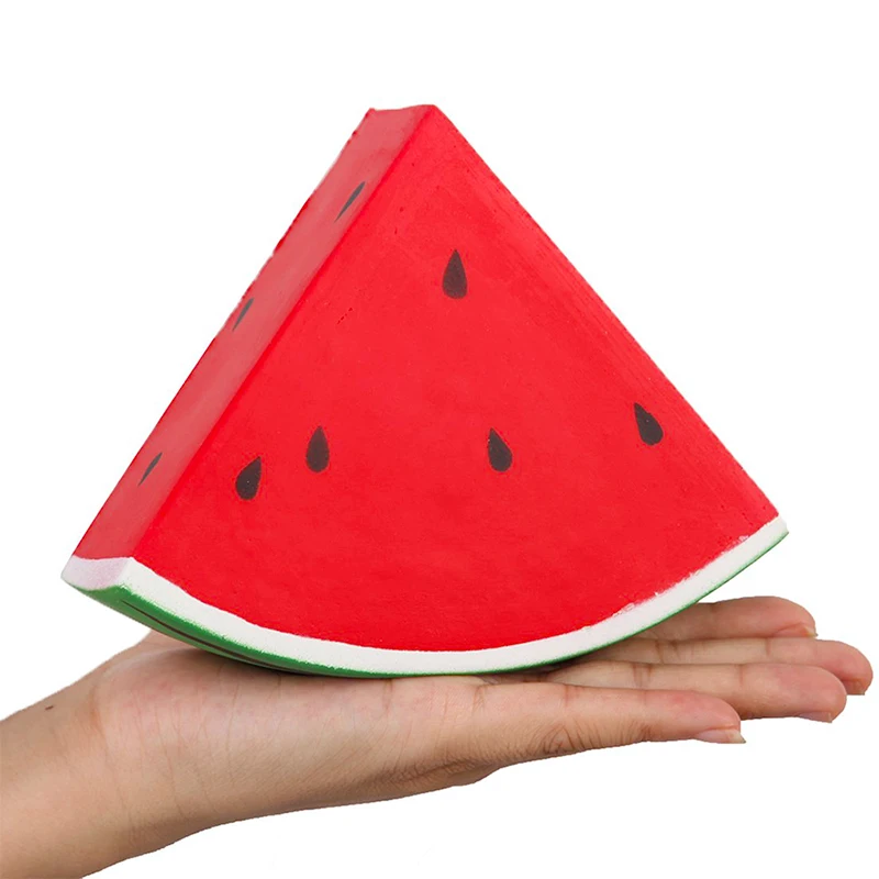 Jumbo Watermelon Squishy Cute Simulation PU Sweet Scented Slow Rising Squeeze Toy Soft Stress Relief Funny Gift Toy for Children
Jumbo Watermelon Squishy Cute Simulation PU Sweet Scented Slow Rising Squeeze Toy Soft Stress Relief Funny Gift Toy for Children
