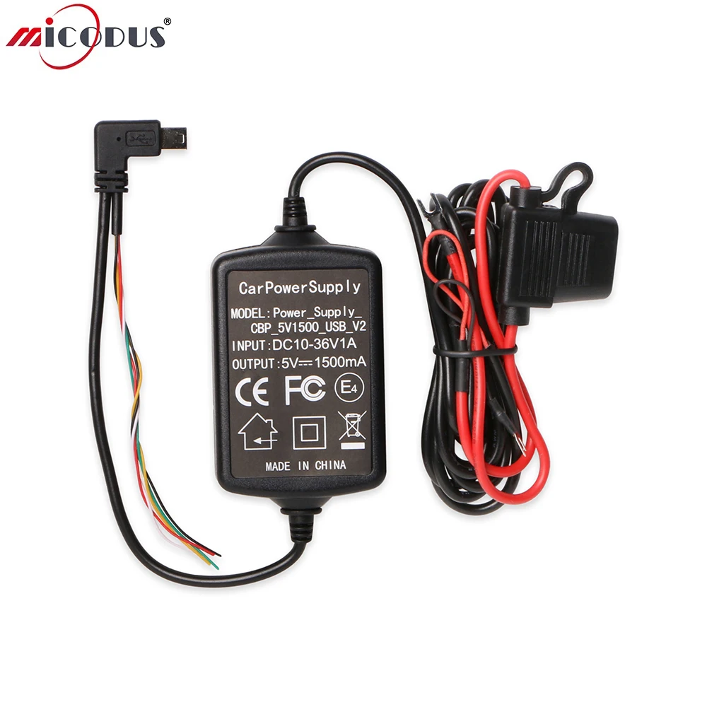 Автомобильный источник питания CBP 5V1500 USB V2 Выход: 5 В/1 5a Вход: DC 10 36 в для Quecink GL300 GL300VC