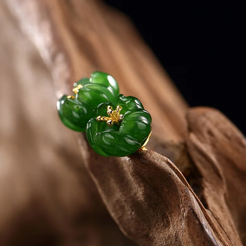 Brinco Limited 2018 S925 Sterling Gilt Antique Inlay Jasper Nlaid Lady's High-end Top Dressing Elegance Earrings Wholesale
Brinco Limited 2018 S925 Sterling Gilt Antique Inlay Jasper Nlaid Lady's High-end Top Dressing Elegance Earrings Wholesale