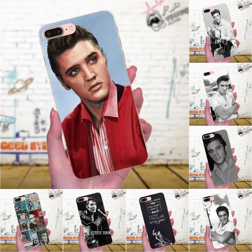 Мягкий защитный чехол для LG Nexus 5 5X G2 G3 mini spirit G4 G5 G6 K4 K7 K8 K10 2017 V10 V20 V30 Stylus Elvis Presley