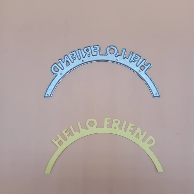 Hello Friend Word Sentiment 2018 New Arrival Cutting Dies Punch Scrapbooking Dies Metal Embossing Stamps and die for Card Making
Hello Friend Word Sentiment 2018 New Arrival Cutting Dies Punch Scrapbooking Dies Metal Embossing Stamps and die for Card Making