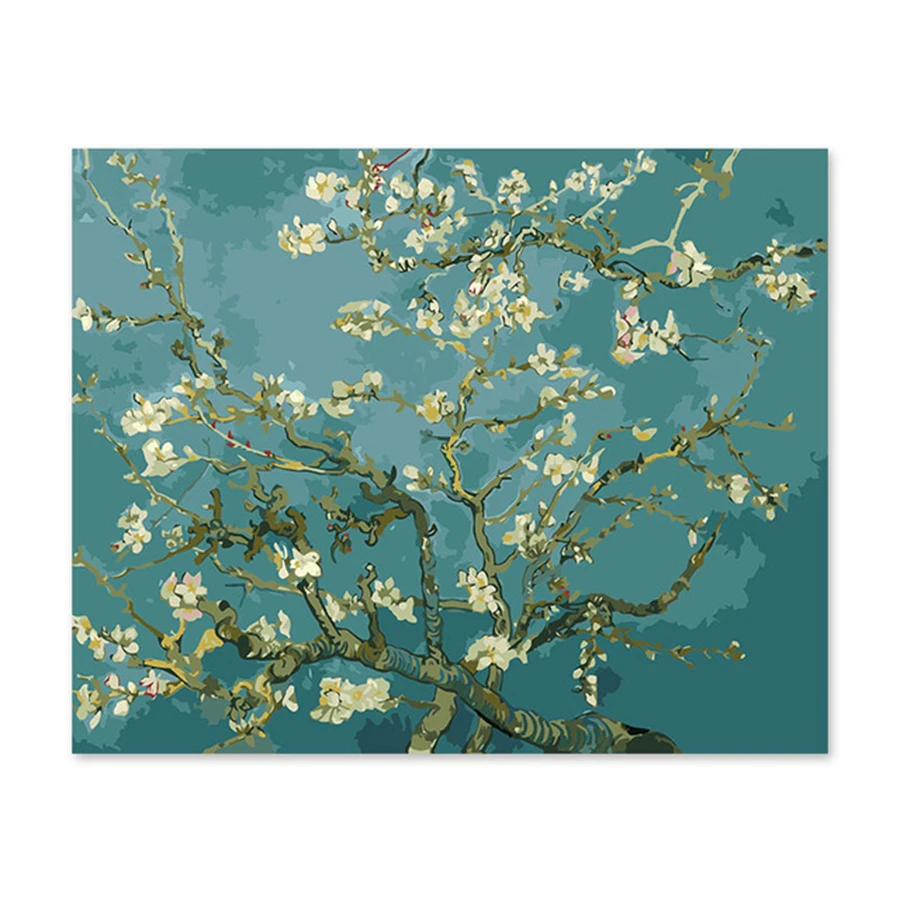 Digital oil painting DIY decoration drawing room bedroom sofa background Van Gogh apricot flower
Digital oil painting DIY decoration drawing room bedroom sofa background Van Gogh apricot flower