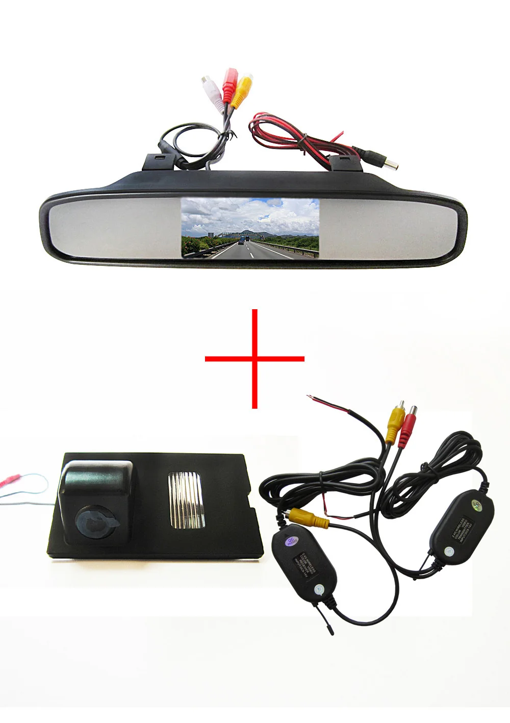 Wireless Car Rear View Camera for Land Rover Discovery 3 4 Range Rover Sport Freelander 2,with 4.3 Inch Rear view Mirror Monitor
Wireless Car Rear View Camera for Land Rover Discovery 3 4 Range Rover Sport Freelander 2,with 4.3 Inch Rear view Mirror Monitor