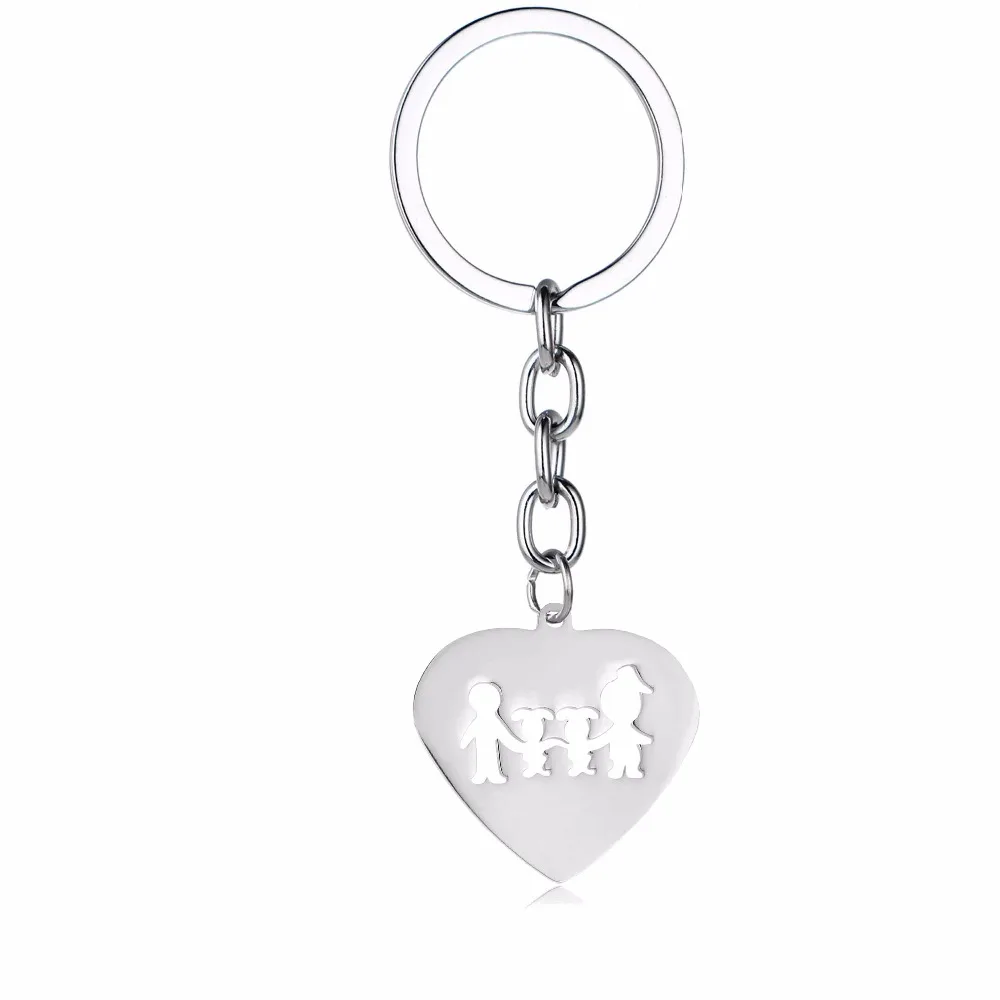 12PC/Lot Stainless Steel Family Parents Love Daughters Keychian Heart Charms Mothers Fathers Keyring Mom Dad Gift Key Chain Ring
12PC/Lot Stainless Steel Family Parents Love Daughters Keychian Heart Charms Mothers Fathers Keyring Mom Dad Gift Key Chain Ring