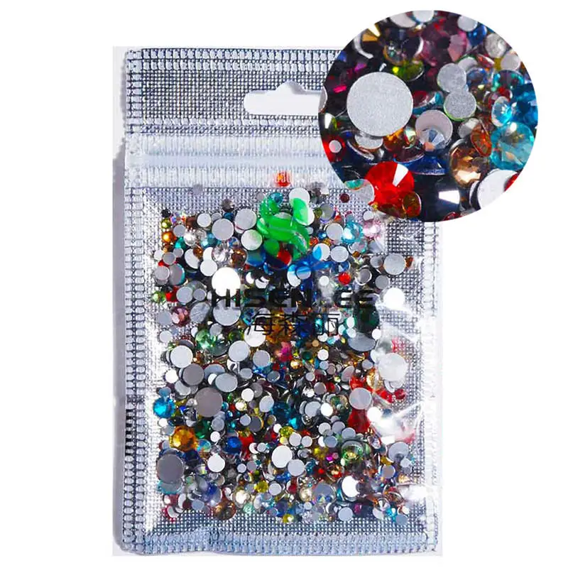 Super Shiny Mixed Size 1000Pcs/Pack Crystal Clear AB Nail Art Rhinestone Flat Back Stone 3D For Nails Shoes And Dancing Decora
Super Shiny Mixed Size 1000Pcs/Pack Crystal Clear AB Nail Art Rhinestone Flat Back Stone 3D For Nails Shoes And Dancing Decora