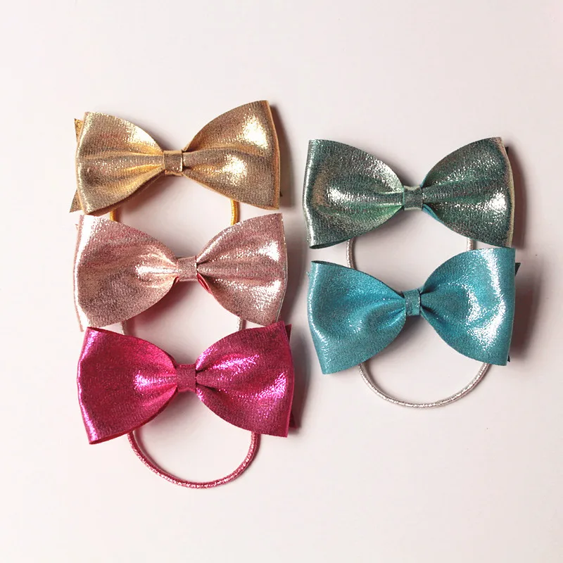 Boutique Hair Bows 20pcs/lot Hair Bands Glitter Felt Rose Gold Hairband Cute Bow Hot Pink Hair Rope Gold Siver Hair Tie Elastic
Boutique Hair Bows 20pcs/lot Hair Bands Glitter Felt Rose Gold Hairband Cute Bow Hot Pink Hair Rope Gold Siver Hair Tie Elastic