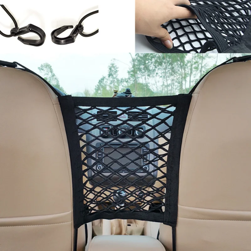 30*27cm Car Organizer Seat Back Storage Mesh Net Bag Car Styling for Toyota Camry Highlander RAV4 Crown Reiz Corolla Vios Yaris
30*27cm Car Organizer Seat Back Storage Mesh Net Bag Car Styling for Toyota Camry Highlander RAV4 Crown Reiz Corolla Vios Yaris