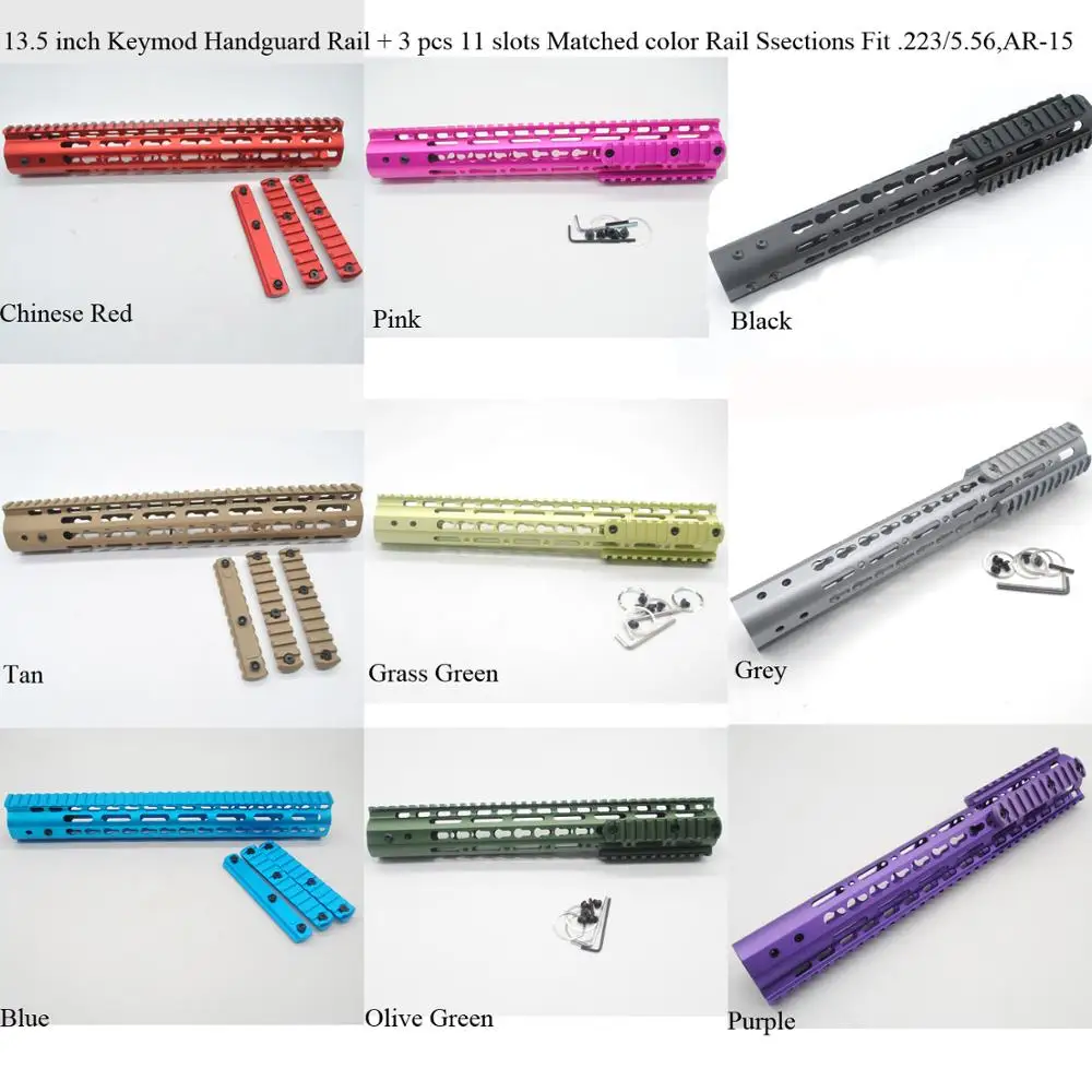 Aplus 13,5 ''Keymod Handguard Rail Free Float Mount System с 3 шт подходит для 9 цветов Пикатинни секции. 223/5.56
Aplus 13,5 ''Keymod Handguard Rail Free Float Mount System с 3 шт подходит для 9 цветов Пикатинни секции. 223/5.56