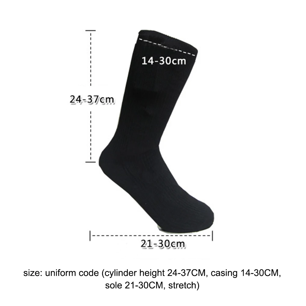 Electric Heated Warm Cotton Socks 3-gear Adjustable Temperature With 2200mAh Rechargeable Battery For Adults Men & Women US Plug
Electric Heated Warm Cotton Socks 3-gear Adjustable Temperature With 2200mAh Rechargeable Battery For Adults Men & Women US Plug