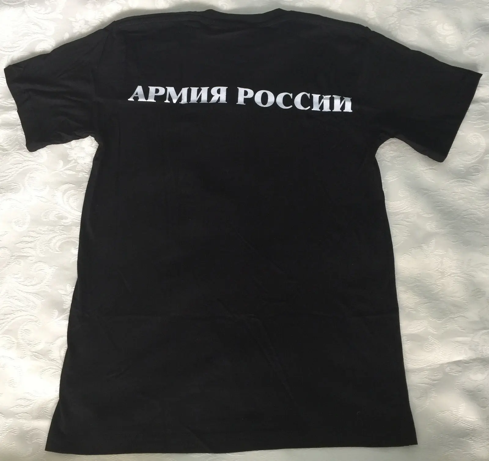 Футболка новая модная забавная футболка Русская армия Spetsnaz вежливые люди черная
