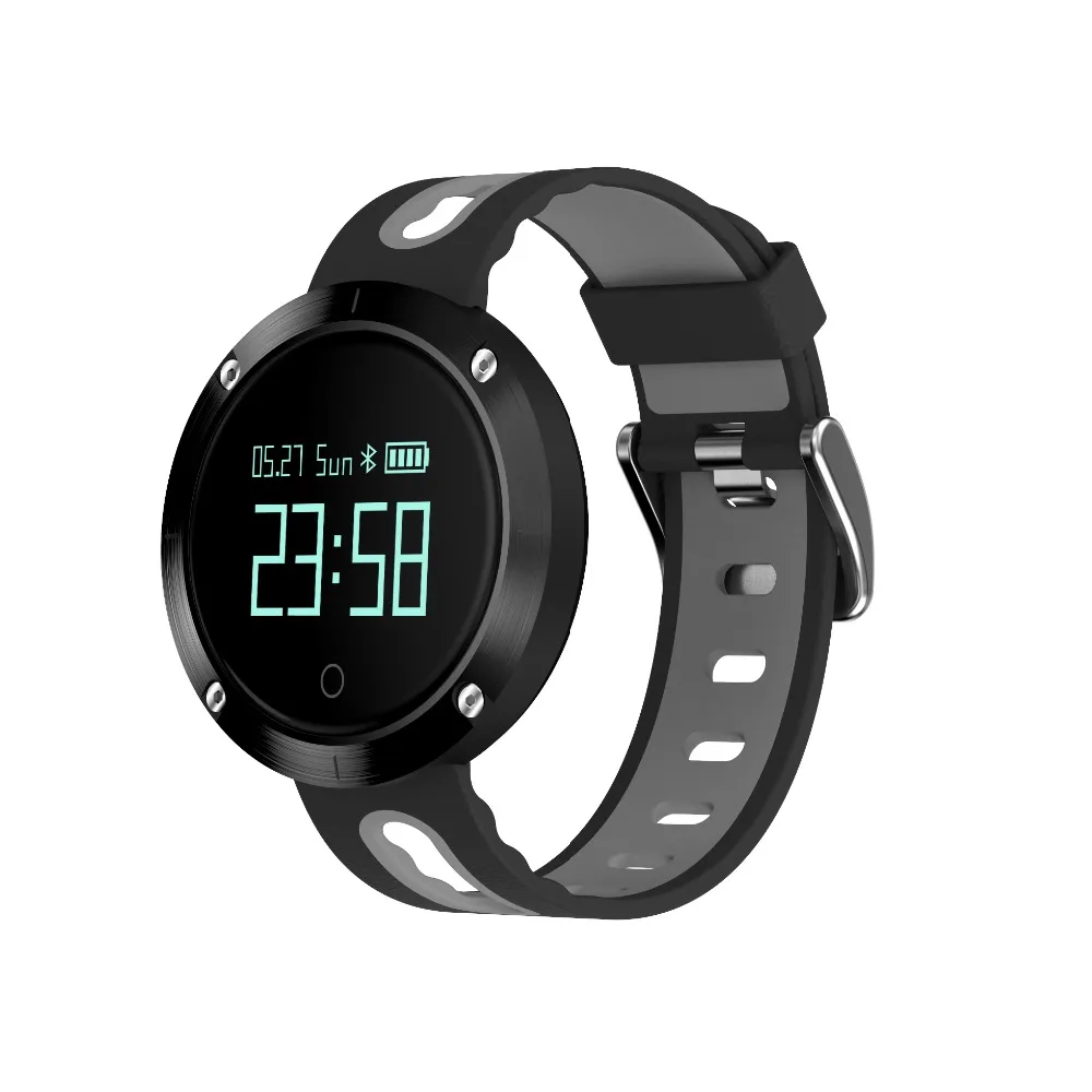 DM58 Bluetooth Sports Wristband Heart Rate Smart Watch Blood Pressure Monitor IP67 Waterproof For Android IOS PK K1 GT08 | Электроника