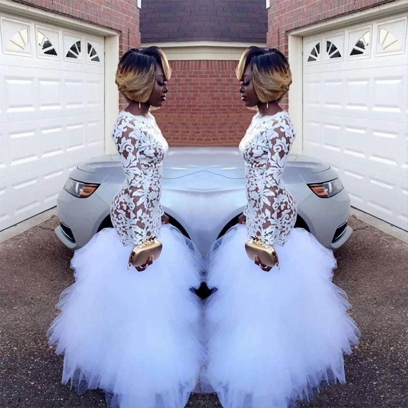 African Wedding Dresses Long Sleeves Lace Mermaid Sexy Bride Dress 2020 New Vintage Vestido De Novia Hot Bridal Gowns
African Wedding Dresses Long Sleeves Lace Mermaid Sexy Bride Dress 2020 New Vintage Vestido De Novia Hot Bridal Gowns