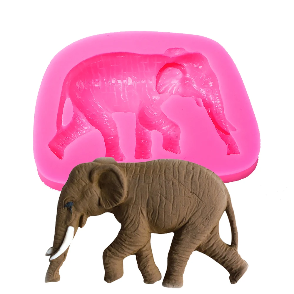 Elephant Shape 3D Fondant Silicone Mold Candle Chocolate Soap Moulds Sugar Craft Tools Bakeware
Elephant Shape 3D Fondant Silicone Mold Candle Chocolate Soap Moulds Sugar Craft Tools Bakeware