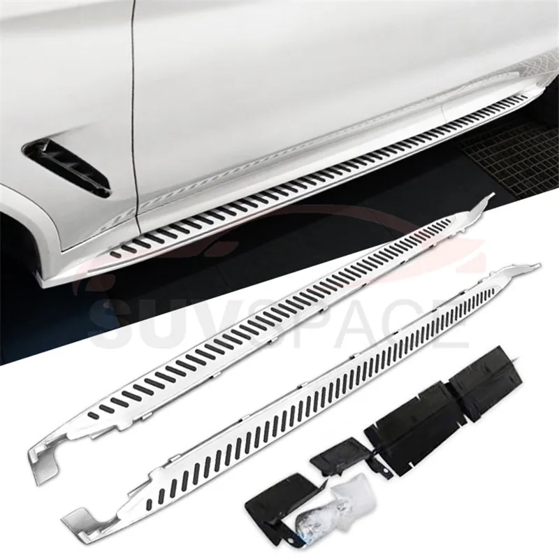 New Arrival Aluminium Side Step Fit for BMW All New X3 2018 2019 white Running Board Nerf Bar No Drilling
New Arrival Aluminium Side Step Fit for BMW All New X3 2018 2019 white Running Board Nerf Bar No Drilling
