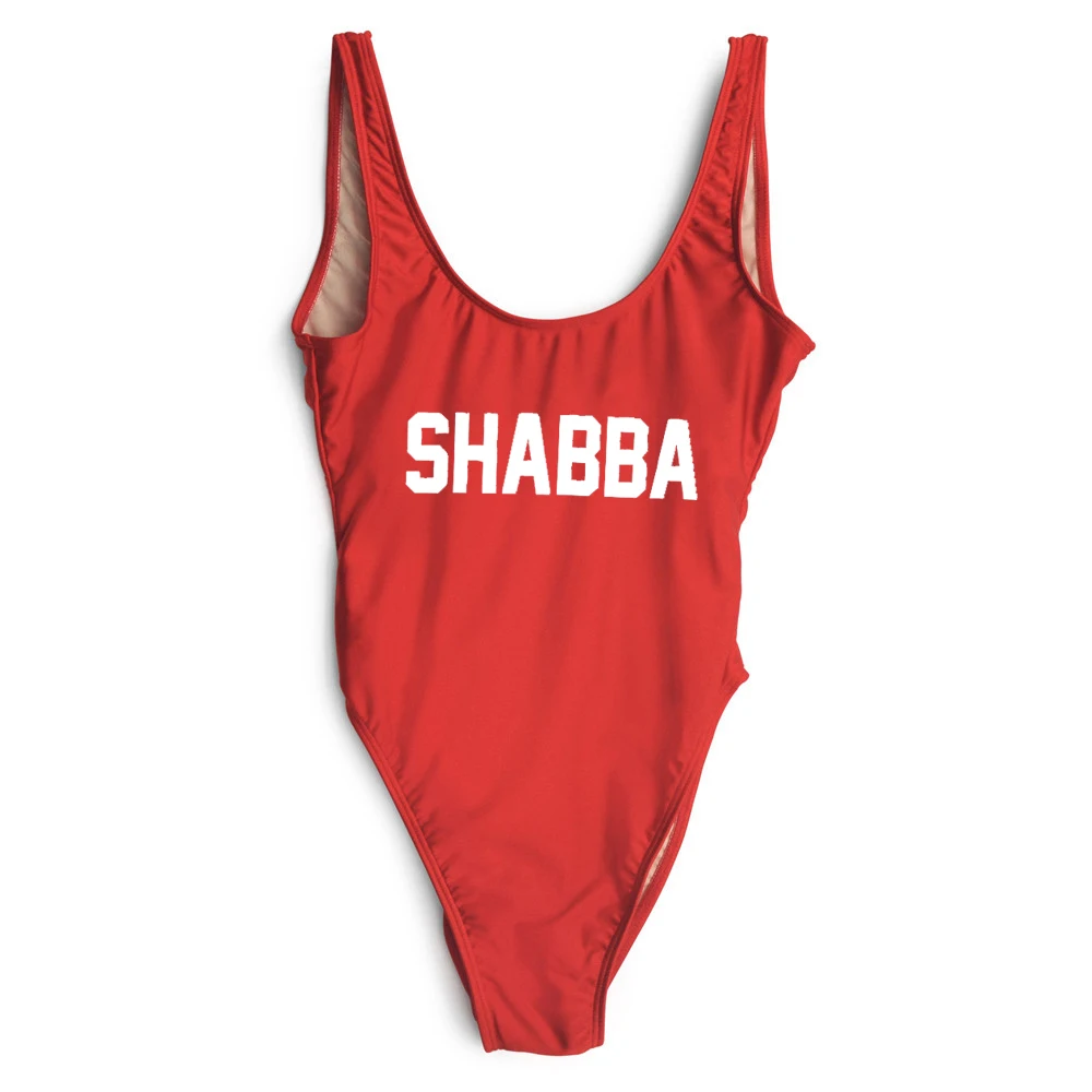 summer style bodysuits low back beachwear lettet print one piece bathing suit Jumpsuits Rompers women SHABBA letter print
summer style bodysuits low back beachwear lettet print one piece bathing suit Jumpsuits Rompers women SHABBA letter print