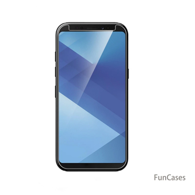 Для Стекло samsung Galaxy A8 2018 Экран протектор Закаленное для A530 пленка + A730|Защитные