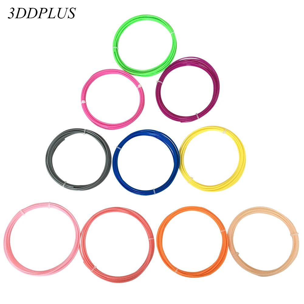 Нить для 3d ручки 3DDPLUS нить печати 10 цветов 1 75 мм 30 м|printing filament|3d printing filamentfilament |