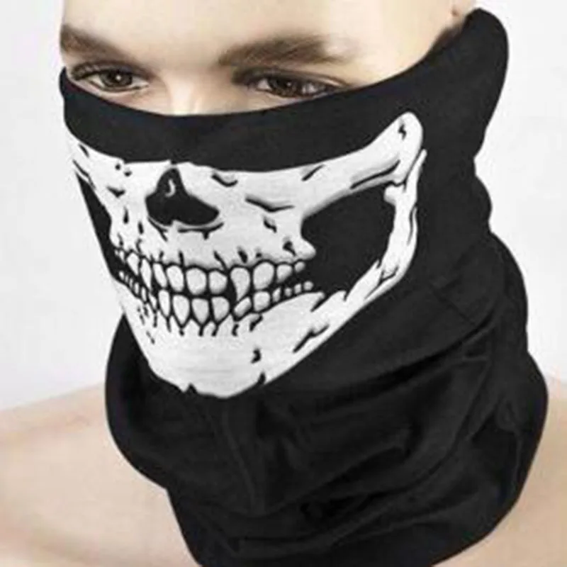 Halloween Mask Festival Skull Masks Outdoor Motorcycle Bicycle Multi function Neck Warmer Ghost Half Face Mask Scarf
Halloween Mask Festival Skull Masks Outdoor Motorcycle Bicycle Multi function Neck Warmer Ghost Half Face Mask Scarf