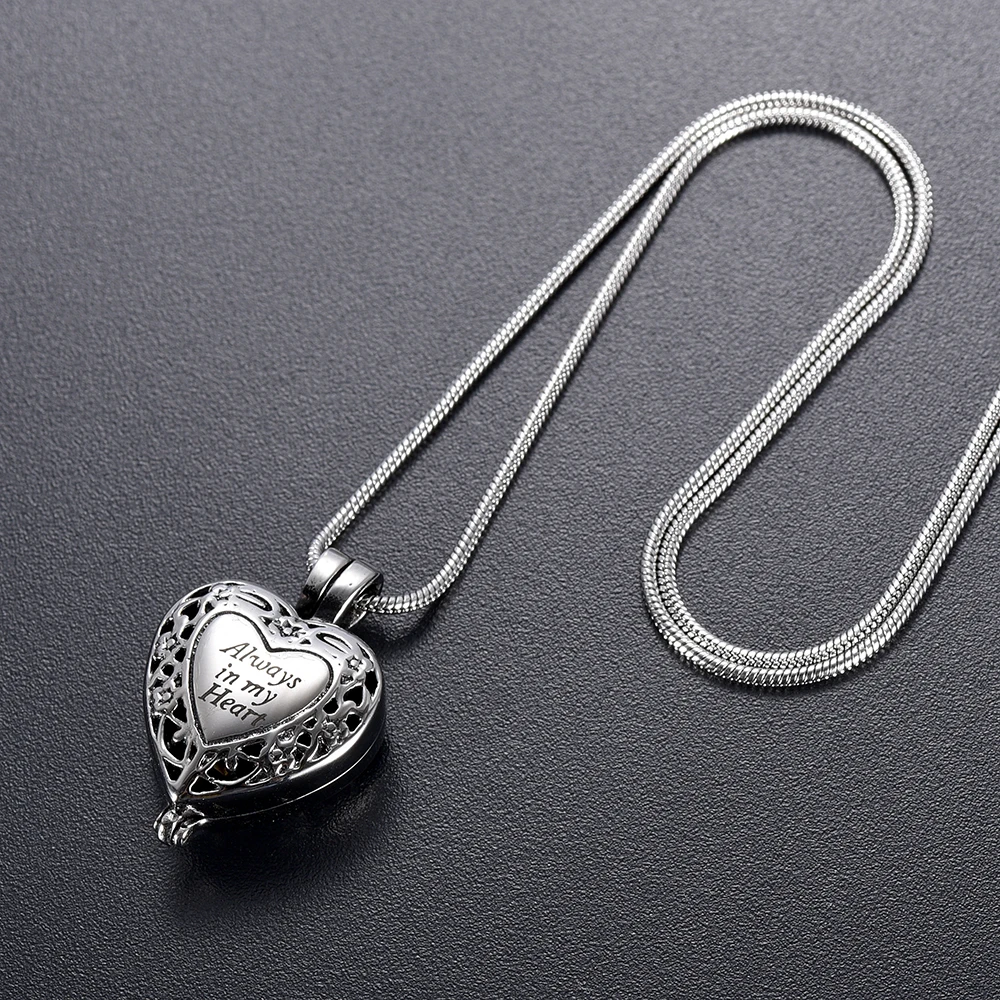 IJD9958 Beloved Pet Memorial Locket Necklace "Always in My Heart" Cremation Ashes Urn Keepsake - Bereavement Jewelry for ashes
IJD9958 Beloved Pet Memorial Locket Necklace "Always in My Heart" Cremation Ashes Urn Keepsake - Bereavement Jewelry for ashes