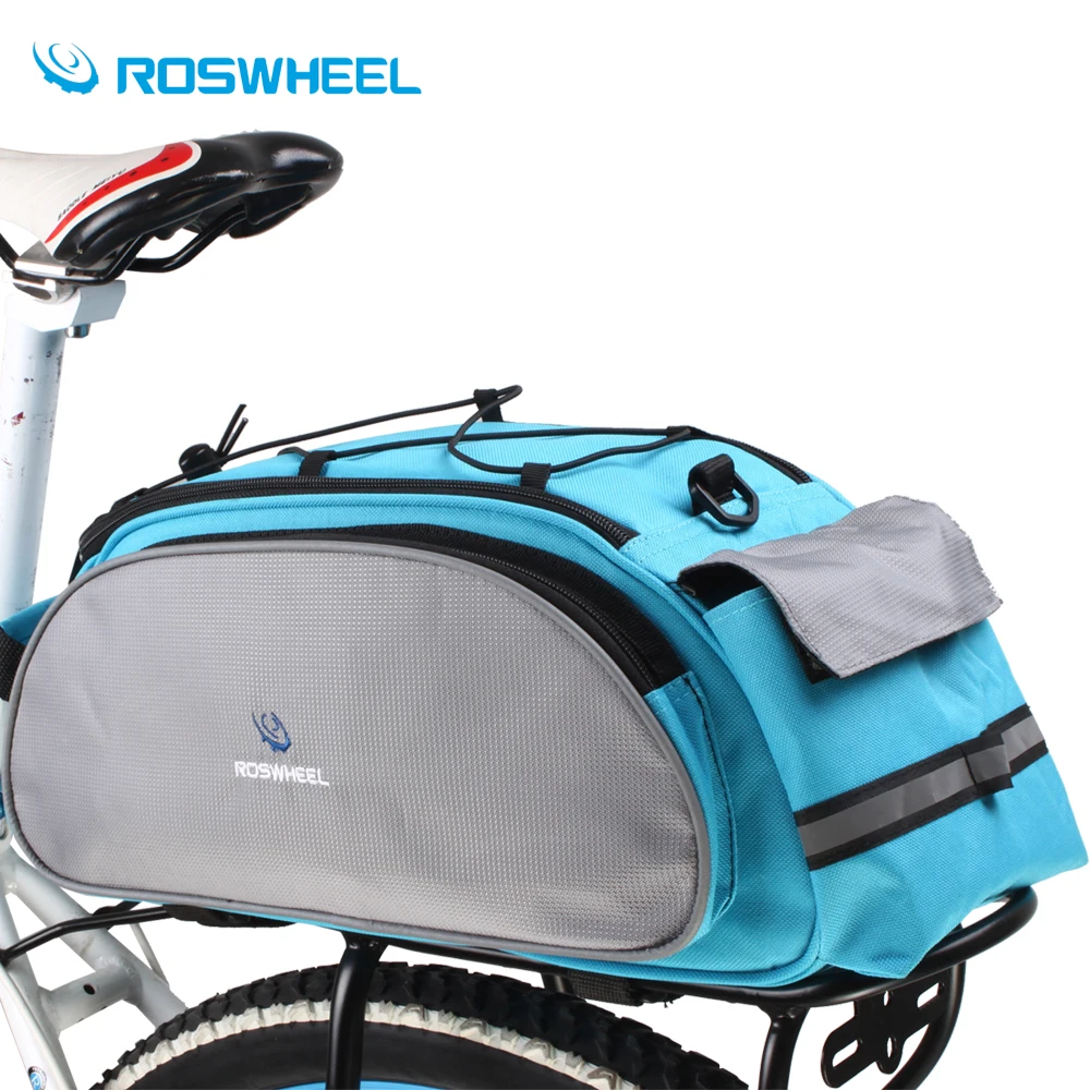 Roswheel Bicycle Bag Multifunction 13L Bike Tail Rear Bag Saddle Cycling Bicicleta Basket Rack Trunk Bag Shoulder Handbag
Roswheel Bicycle Bag Multifunction 13L Bike Tail Rear Bag Saddle Cycling Bicicleta Basket Rack Trunk Bag Shoulder Handbag