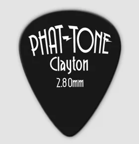 Clayton Phat-Tone Standard Rubber Pick 1/guitar pick 2.8mm Designed Specifically for Bass Players Plectrum Mediator
Clayton Phat-Tone Standard Rubber Pick 1/guitar pick 2.8mm Designed Specifically for Bass Players Plectrum Mediator