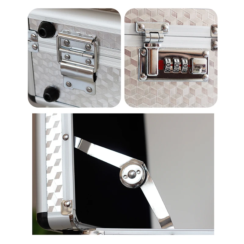 Toolbox Aluminum Tool Case Suitcase Password Box Impact Resistant Safety Case File Box Camera Equipment Case with Pre-cut Foam
Toolbox Aluminum Tool Case Suitcase Password Box Impact Resistant Safety Case File Box Camera Equipment Case with Pre-cut Foam