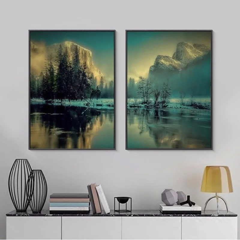 Forest Lake Canvas Painting Sunset Landscape Posters and Prints Nordic Decoration Home Wall Art Pictures for Living Room Decor
Forest Lake Canvas Painting Sunset Landscape Posters and Prints Nordic Decoration Home Wall Art Pictures for Living Room Decor