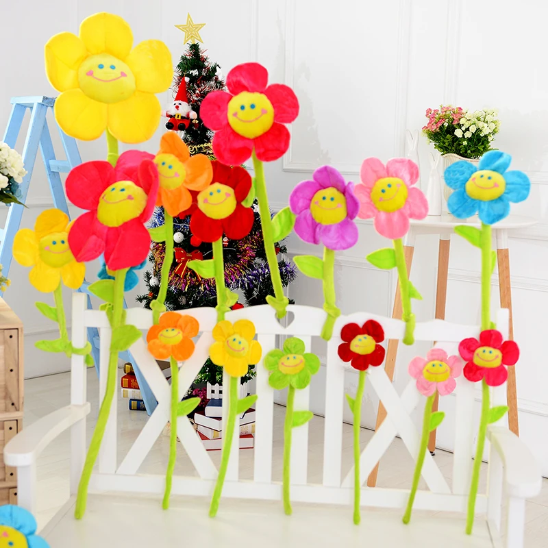 Cartoon sun flower plush toy sunflower simulation bouquet curtain buckle crib pendant wedding gift throw toys
Cartoon sun flower plush toy sunflower simulation bouquet curtain buckle crib pendant wedding gift throw toys