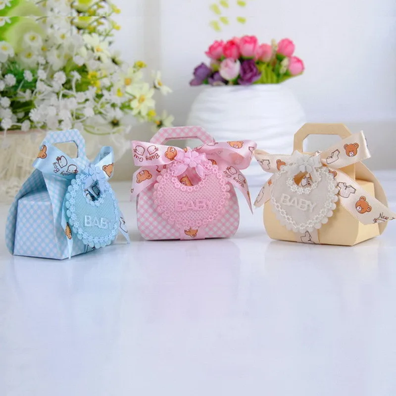 20pcs Bear Shape DIY Paper Box Wedding Gift Christening Baby Shower Party Favor Dragee Candy Gift Box with Bib Tags & Ribbons
20pcs Bear Shape DIY Paper Box Wedding Gift Christening Baby Shower Party Favor Dragee Candy Gift Box with Bib Tags & Ribbons