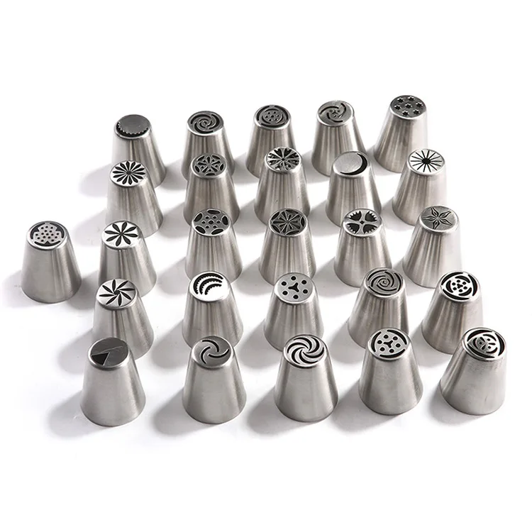 Stainless steel decorating mouth set seamless cake baking tools 67 styles one-piece molding
Stainless steel decorating mouth set seamless cake baking tools 67 styles one-piece molding