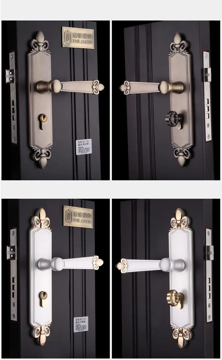 New aluminum material interior door lock Living Room Bedroom Bathroom door handle lock
New aluminum material interior door lock Living Room Bedroom Bathroom door handle lock