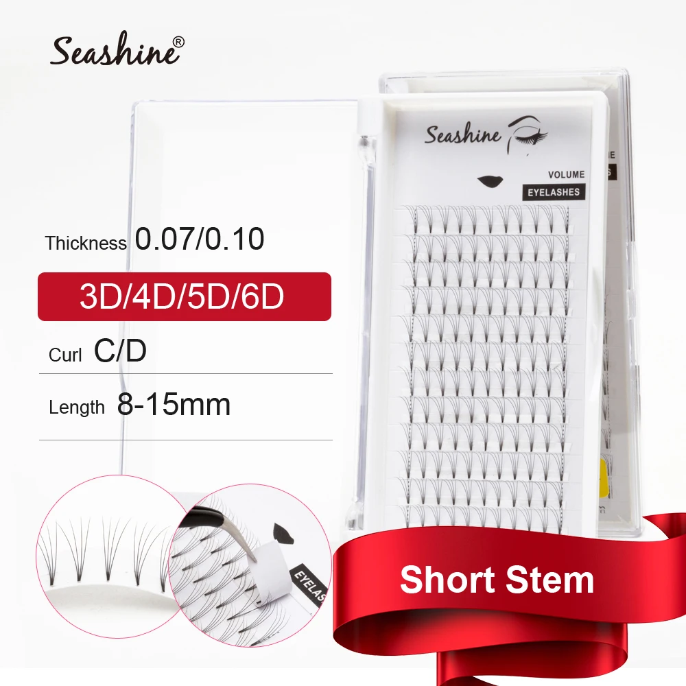 Seashine, короткий стержень, готовые вееры для макияжа, наращивание ресниц, готовый объем, вееры, ресницы для наращивания
Seashine, короткий стержень, готовые вееры для макияжа, наращивание ресниц, готовый объем, вееры, ресницы для наращивания