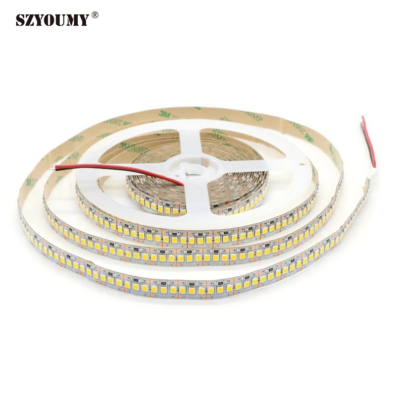 SZYOUMY 100 м Однорядная 2835 SMD 10 мм Печатная плата 1200 Светодиодная лента 12 В постоянного тока IP20 неводонепроницаемая Гибкая лампа 240 светодиодов/м...
SZYOUMY 100 м Однорядная 2835 SMD 10 мм Печатная плата 1200 Светодиодная лента 12 В постоянного тока IP20 неводонепроницаемая Гибкая лампа 240 светодиодов/м...