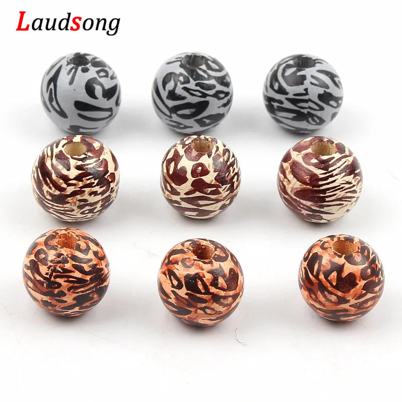 20pcs 16mm Leopard Texture Wood Loose Spacer Wooden Round Beads For Jewelry Necklace Bracelet Making DIY Accessories
20pcs 16mm Leopard Texture Wood Loose Spacer Wooden Round Beads For Jewelry Necklace Bracelet Making DIY Accessories
