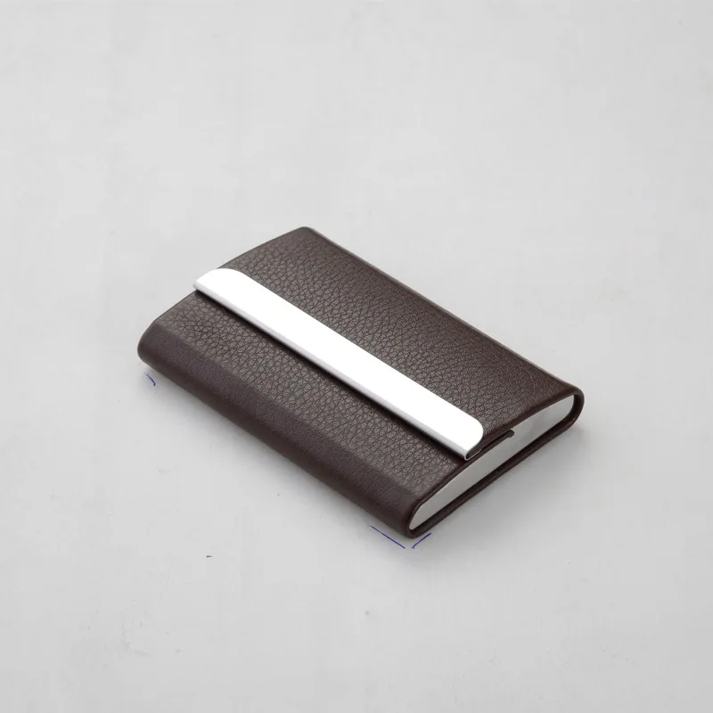 2017 HUIMENG Brand New Leather Business Credit Card holder Name Id High-quality stainless steel fashion business card holder
2017 HUIMENG Brand New Leather Business Credit Card holder Name Id High-quality stainless steel fashion business card holder