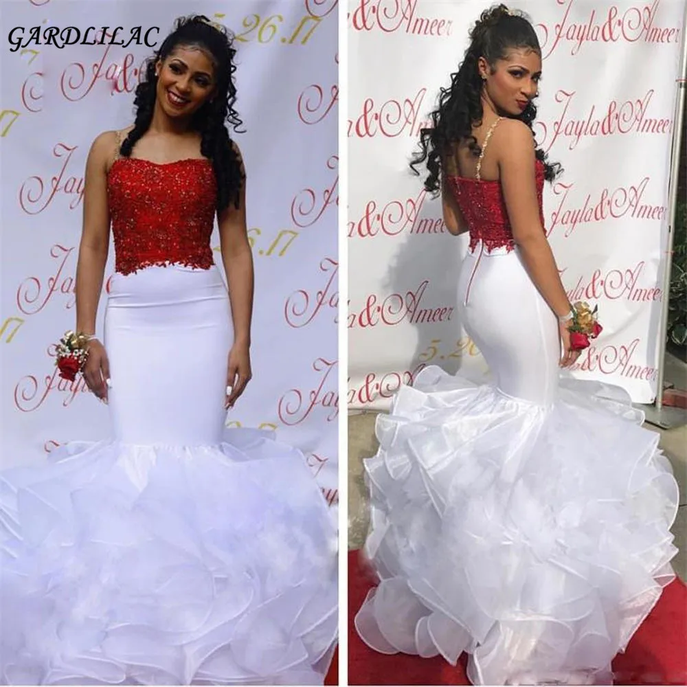 2021 White Mermaid Prom Dress Spaghetti Strap Arabic Long Evening Dress Backless African Party Gowns for Graduation Formal Gowns
2021 White Mermaid Prom Dress Spaghetti Strap Arabic Long Evening Dress Backless African Party Gowns for Graduation Formal Gowns