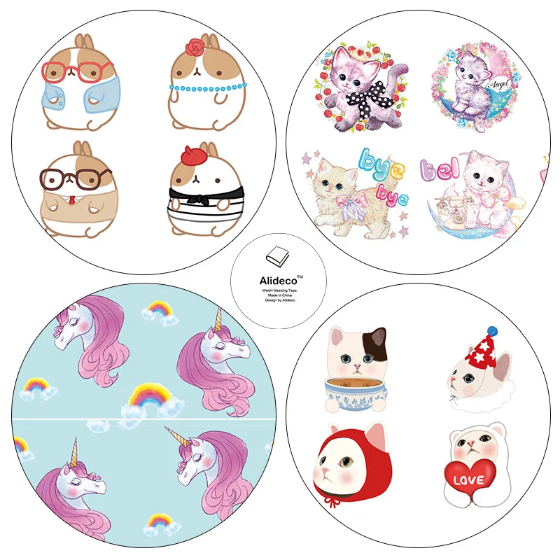 Alideco DIY Paper Japanese Adhesive Tapes Fashion cute Decoration Washi Masking Tapes Scrapbooking 15mm*10m
Alideco DIY Paper Japanese Adhesive Tapes Fashion cute Decoration Washi Masking Tapes Scrapbooking 15mm*10m