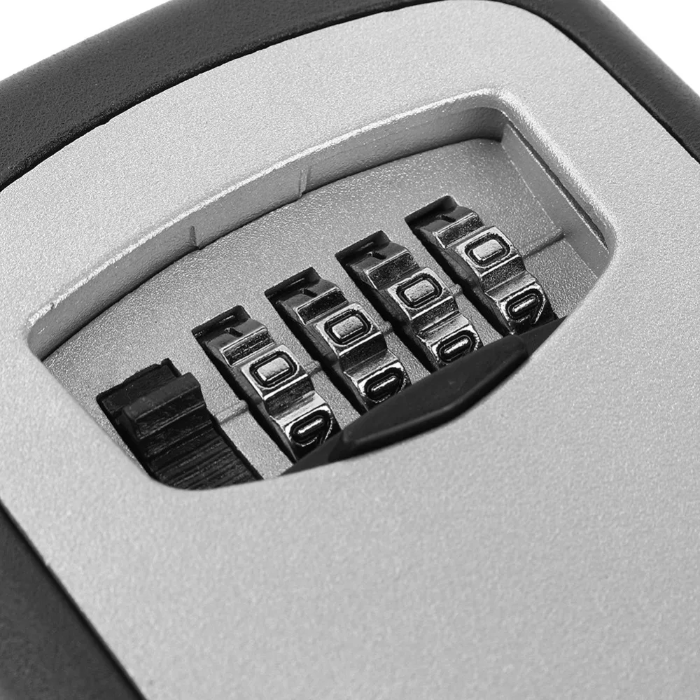 Открытый Сейф ключ коробка для хранения ключей Органайзер Блокировка с 4 цифрами