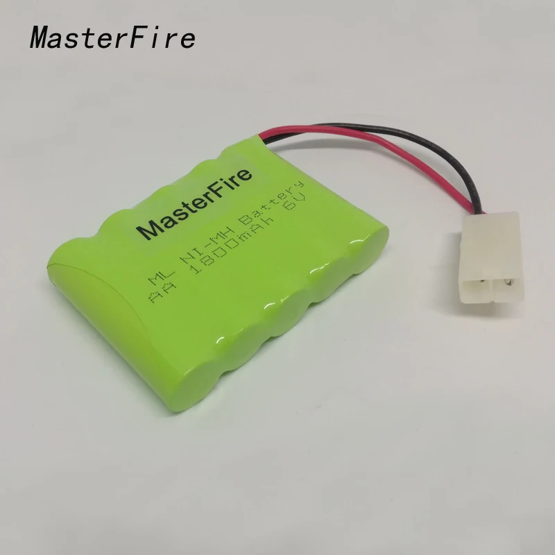 MasterFire 10PACK/LOT Brand New 6V AA 1800mAh Ni-Mh Battery Rechargeable NiMH Batteries Pack with plug
MasterFire 10PACK/LOT Brand New 6V AA 1800mAh Ni-Mh Battery Rechargeable NiMH Batteries Pack with plug
