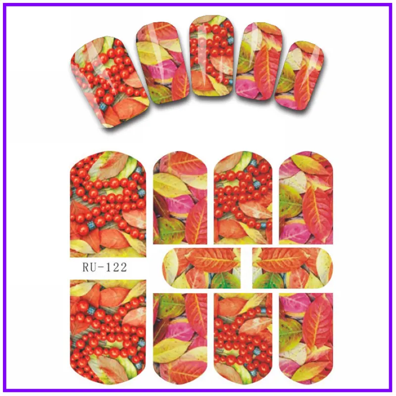 NAIL ART Water Stickers Sliders Nail Decals Full Cover FLOWER KITTEN CAT UK FLAG MAPLE LEAF BUILDING CHERRY RU121-126
NAIL ART Water Stickers Sliders Nail Decals Full Cover FLOWER KITTEN CAT UK FLAG MAPLE LEAF BUILDING CHERRY RU121-126